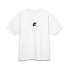 T-Shirt "HOT MOM" – White & Navy