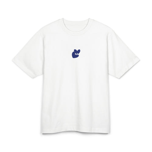 T-Shirt "HOT MOM" – White & Navy